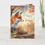 Fun Birthday Son Trots op dierlijke Natuur Kaart<br><div class="desc">Fun Birthday for Son Trots of Animal Wildlife Natuur</div>