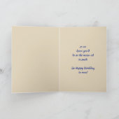 Fun Birthday uit US Koe Animal Humor Kaart (Binnen)