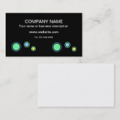 Fun Black casual Visitekaartjes (Voorkant / Achterkant)