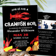 Fun Black Crawfish Boil 3 Foto Graduparty