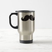 FUN BLACK GLITTER MUSTACHE REISBEKER (Links)