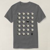 Fun Black Sheep HappyMe T-shirt (Design voorkant)