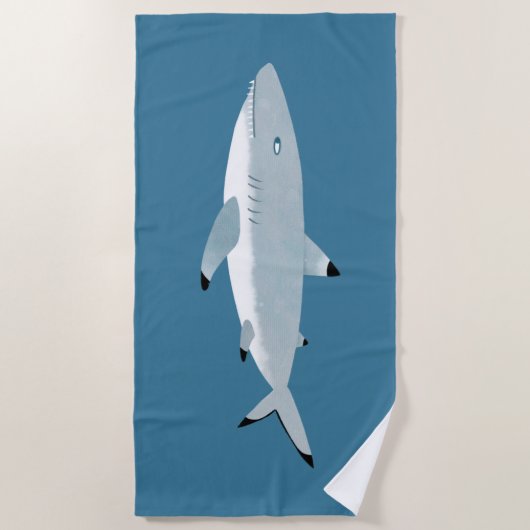 Fun Black Tipped Reef Shark Strandlaken (Voorkant)