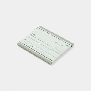 Fun "Blank Regen Controles" Post-it® Notes