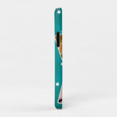 Fun Blauwgroen Family Photo Collage Case-Mate iPhone Case (Achterkant/rechts)