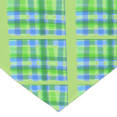 Fun Blue en Green Pset Lange Tafelloper (Hoek)