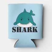 Fun Blue Shark Blikjeskoeler (Voorkant)