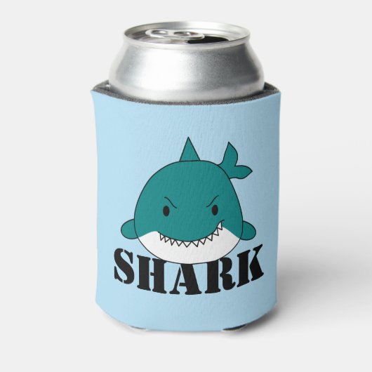 Fun Blue Shark Blikjeskoeler (Blikje Achterkant)