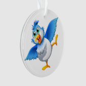 Fun Bluebird of Happiness 2 Ornament (voorkant)