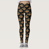 Fun Bluegill Love Fly Fishing Fisheroman Capri Leggings (Voorkant)