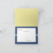 Fun Boats Blue. Birthday Kaart (Binnen)