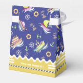 Fun Boats Blue Favor Box Bedankdoosjes (Achterkant)