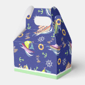 Fun Boats Deep Blue Favor Box Bedankdoosjes (Achterkant)