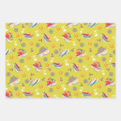 Fun Boats Lemon Green Wrapping Paper (Voorkant 2)