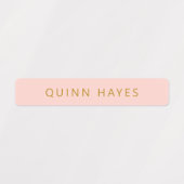 Fun Boho Colors Name Labels (Design 1)
