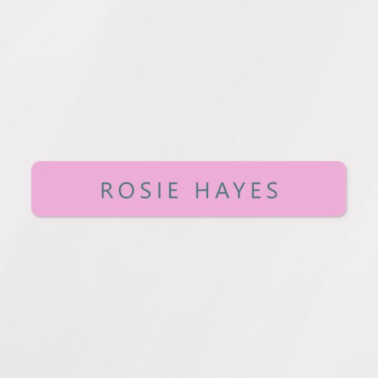 Fun Boho Colors Name Labels (Design 2)