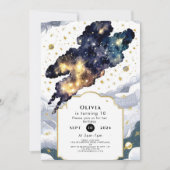 Fun Boho Space Verjaardag Kaart (Voorkant)