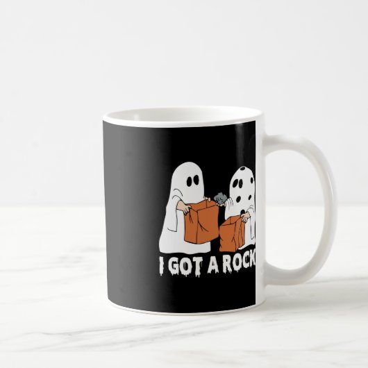 Fun Boo Ghost Scary Ik heb een Rock Halloween Koffiemok (Rechts)