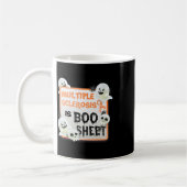 Fun Boo Halloween Ghost MS Multiple Sclerose is B Koffiemok (Links)