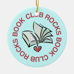 Fun Book Club Rocks leest ornament Gift