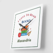 Fun Books die ik graag wil lezen Vierkante Klok (Hoek)