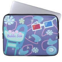 Fun Boomerangs 3-D Spect Fifties Retro Pattern