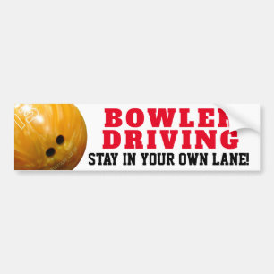 Fun Bowler Bowling Fan Bumpersticker