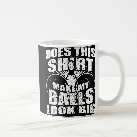 Fun Bowling Ball - Gag Gift Bowling voor mannen Koffiemok (Rechts)