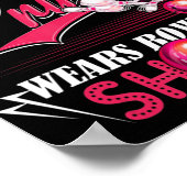 Fun Bowling for Women Girls Kinder mama Wife Poster (Hoek)