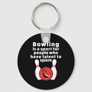 Fun Bowling For Women Men Or Sleutelhanger