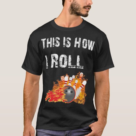 Fun Bowling is hoe ik Bowling kan draaien T-shirt (Voorkant)
