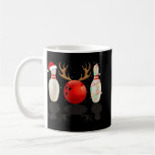 Fun Bowling-kerstkerstkerstkerstkerstkerstkerstcad Koffiemok (Links)