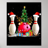 Fun Bowling-kerstkerstkerstkerstkerstkerstkerstker Poster (Voorkant)