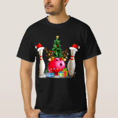 Fun Bowling-kerstkerstkerstkerstkerstkerstkerstker T-shirt (Voorkant)