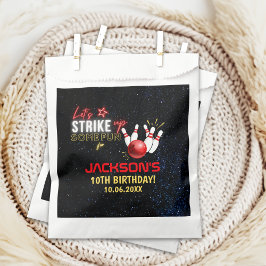 Fun Bowling party for Kids Bedankzakje