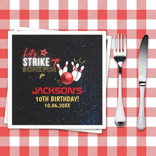 Fun Bowling party for Kids Servet