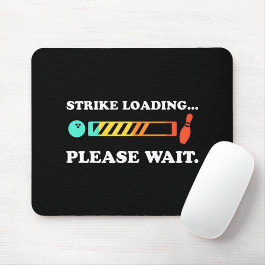 Fun Bowling Strike Loading Wacht even Muismat (Met muis)