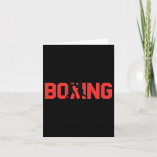Fun Boxing Gift Sparring Partner Boxer Kaart