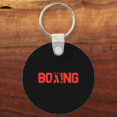 Fun Boxing Gift Sparring Partner Boxer Sleutelhanger (Voorkant)
