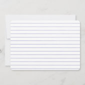 Fun Boy Baseball Baby Shower | Custom Sports Party Kaart (Achterkant)