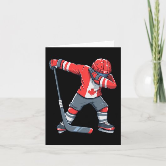 Fun Boy Kind ijshockeykleding Kaart (Voorkant)