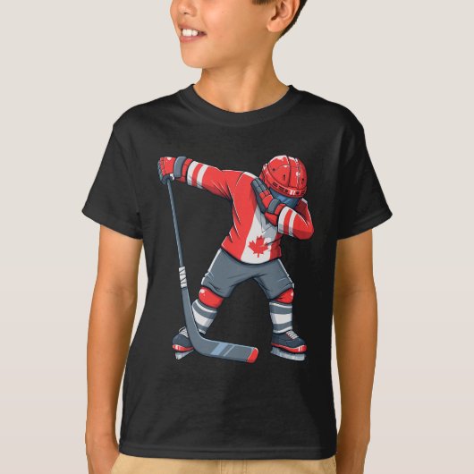 Fun Boy Kind ijshockeykleding T-shirt (Voorkant)