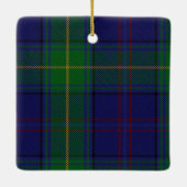 Fun Boyle Scottish Clan's Kelburn Castle Tartan Keramisch Ornament (Achterkant)