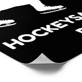 Fun Boys IJshockey T Rex Dinosaurus Poster (Hoek)