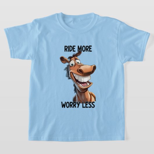Fun boys paardenliefhebbers t-shirt (Laagn)