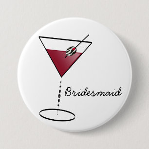 Fun Bridesmaid Favors Ronde Button 7,6 Cm