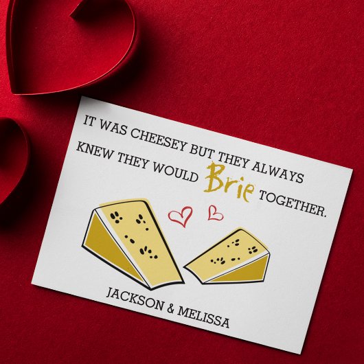 Fun | Brie-Samen | VALENTIJNSDAG Feestdagenkaart