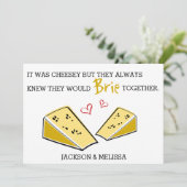 Fun | Brie-Samen | VALENTIJNSDAG Feestdagenkaart (Staand voorkant)