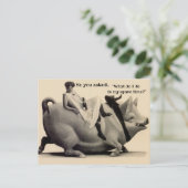 Fun  Briefkaart wat doe ik in mijn vrije tijd (Staand voorkant)