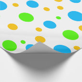Fun Bright Stippen Cadeaupapier (Hoek)